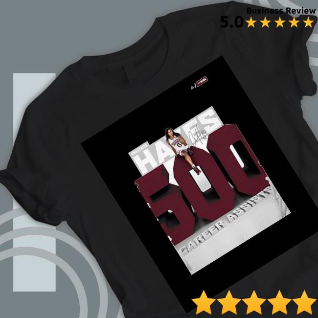 Official Anastasia Hayes 500th Career Assist With Mississippi State Womens Basketball Decorations Poster Sweatshirt