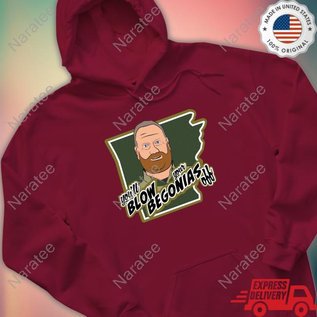Official On Patrol Live Grizzlidopus You'll Blow Your Begonias Off Shirt