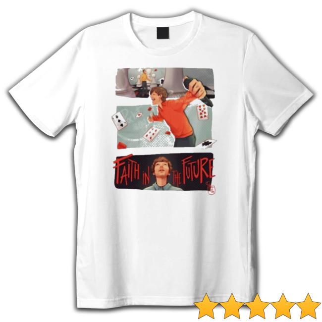 Official Pocket Polly Design Louis Tomlinson Faith Comic Crewneck Sweatshirt
