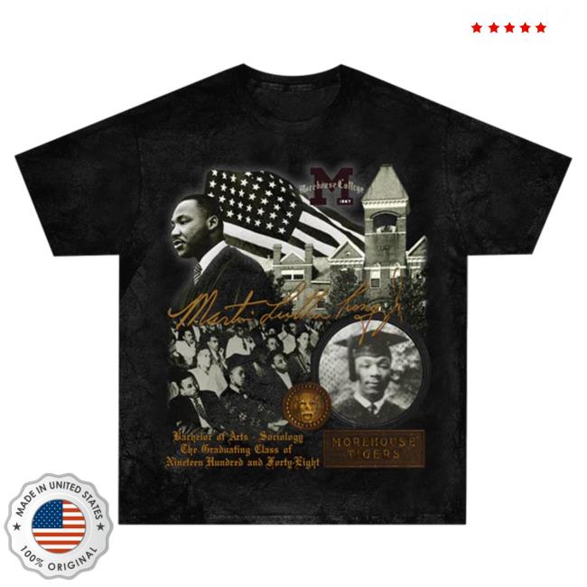 Official Black College Union Martin Luther King, Jr. "The College Years" Homage Shirt 2023 Morehouse