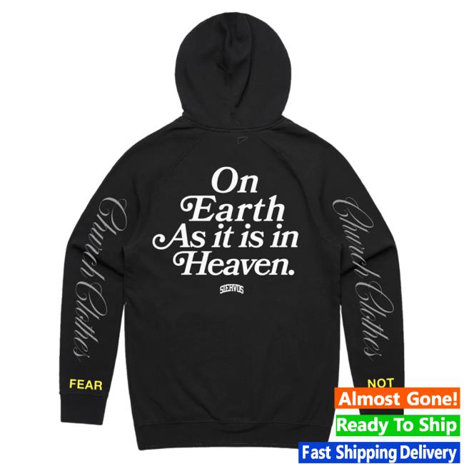 Official Merch Bar Lecrae Store On Earth As It Is In Heaven, Fear Not Crew Black MerchBar