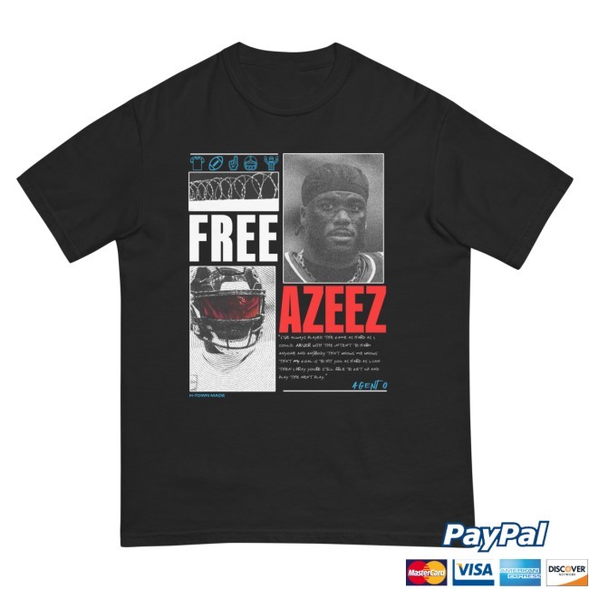 Free Azeez Shirt Houston Stressans