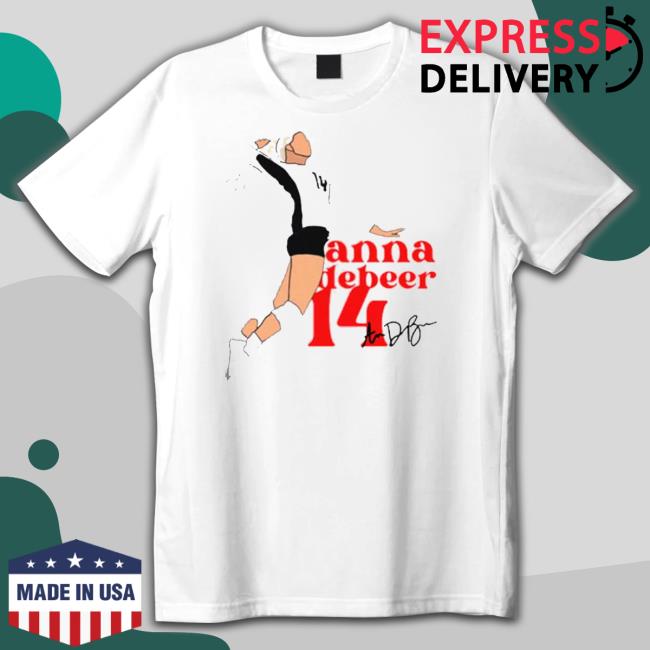 Official Louisville Cardinals Anna DeBeer Volleyball signature Shirt 2022