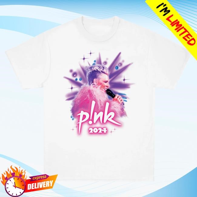 Official P!Nk Alecia Beth Moore Airbrushed 2024 Tour Tees