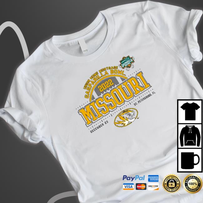 Missouri Tigers Union Home Mortgage Gasparilla bowl 2022 Shirt