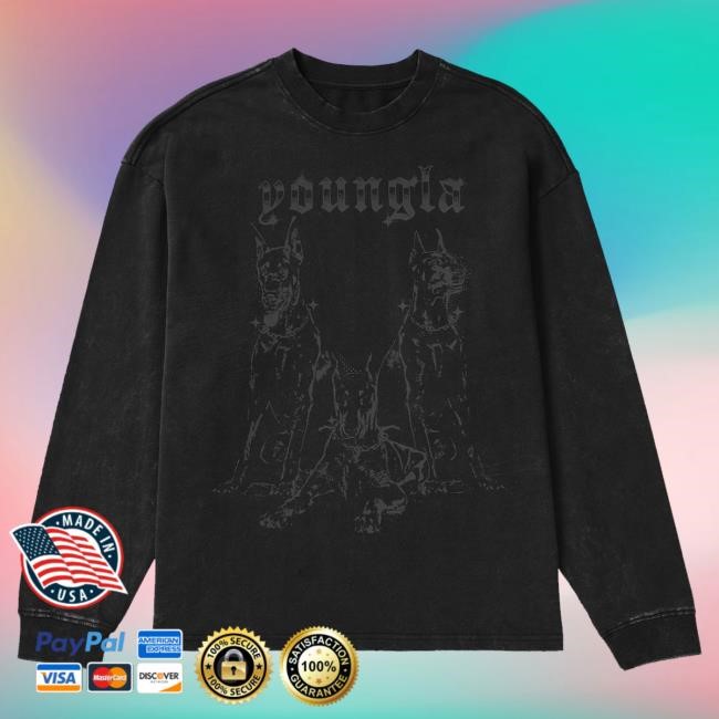 804 For All The Dogs Long Sleeve Shirt Youngla