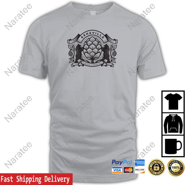 Sheville Company Bear Hops Around Asheville Shirt