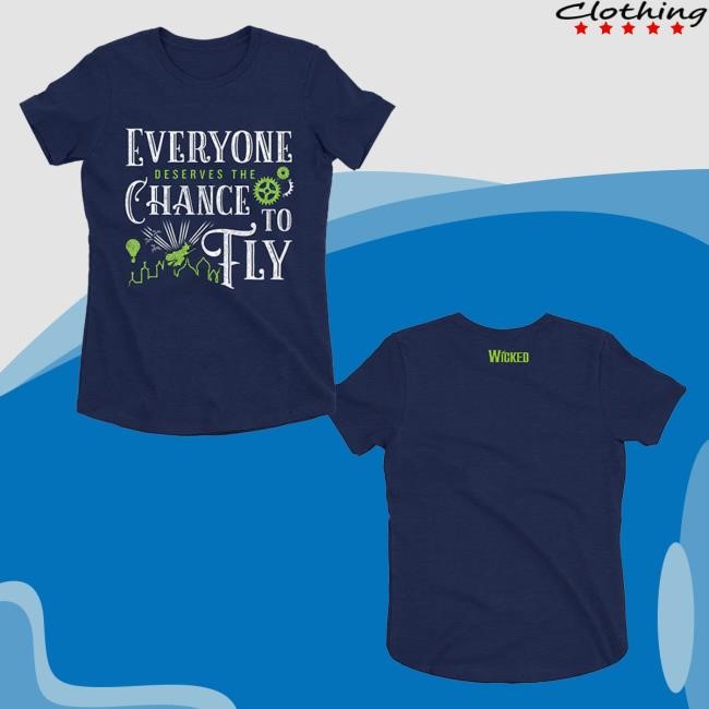 Wicked Women's Chance to Fly Tee Wicked the Musical Shop