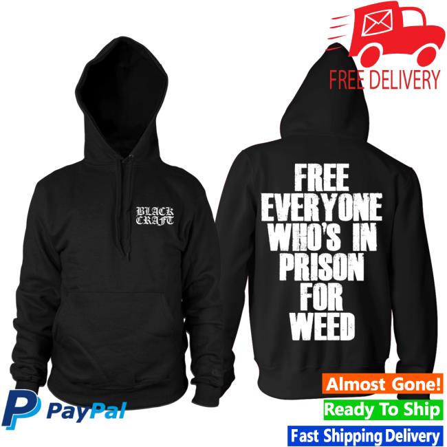Blackcraft Cult Clothing Store BlackcraftCult Free Everyone-Black Hoody