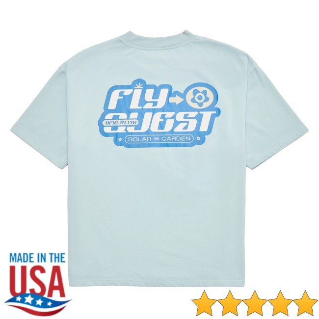 Official Uv - Blue Tee Shirt - Fly Quest