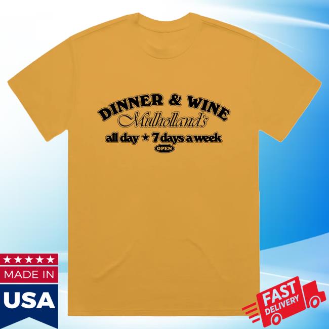 Declan Mckenna Merch Shop Dinner & Wine Sweatshirt