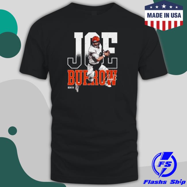 Joe Burrow Cincinnati Bengals Bold signature Tee Shirts