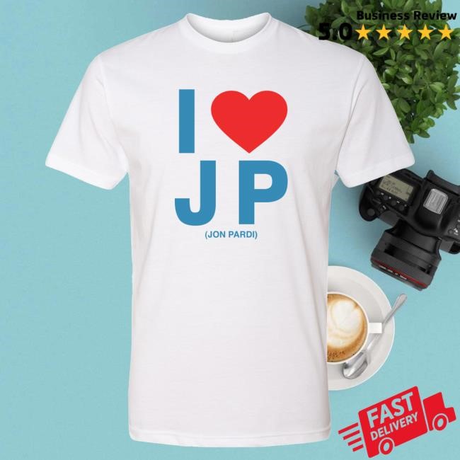 Official Jon Pardi Merch Store Jon Pardi I Heart Jp Top Shirt