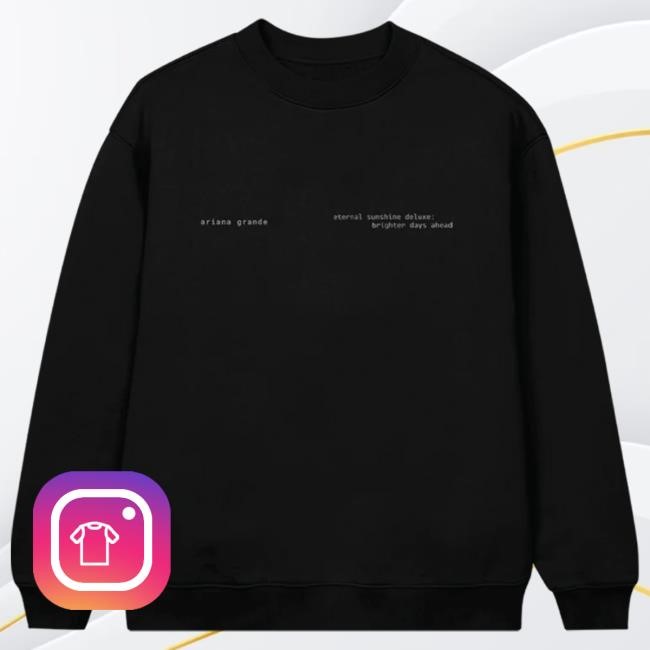 Official Ariana Grande Merch Store Shop Ariana Grande Brighter Days Ascend Popover Sweatshirt ArianaGrande