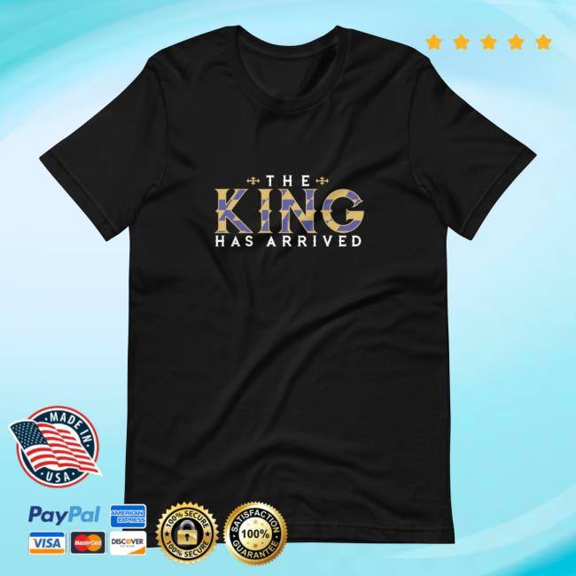 Official Athletelogos Shop Merch The King Has Arrived Tee