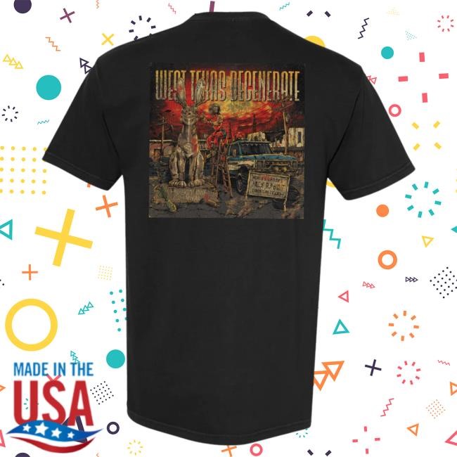 Official Treaty Oak Revival Merch Store West Texas Degenerate Tshirt