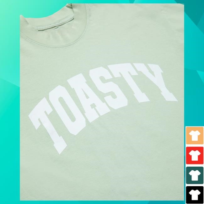 Official Toast Merch Toasty U T Shirt Mint