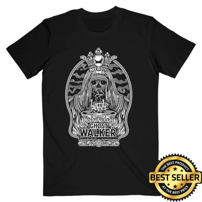 Official Lamb Of God Merch Store Ghost Walker Monochrome Attractive Shirt