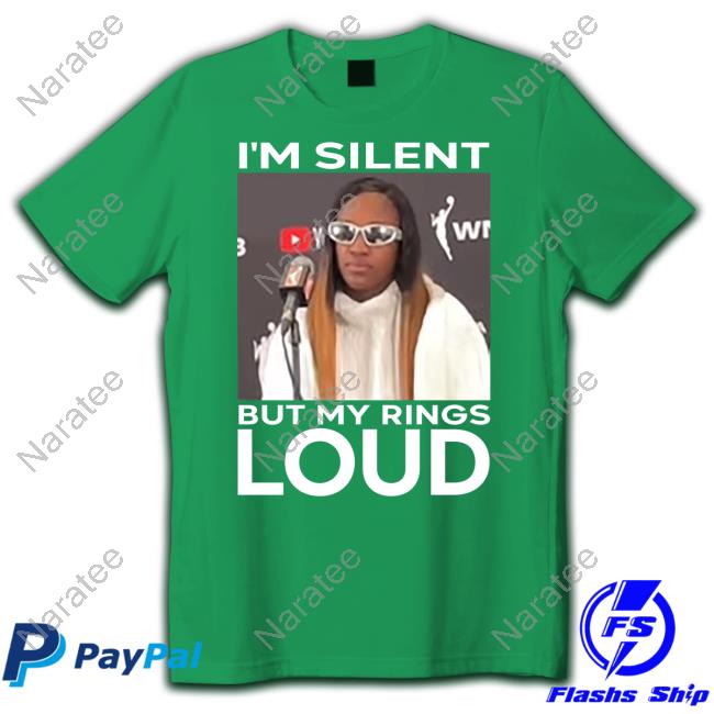 Chris Williamson Jackie Young I'm Silent But My Rings Loud Shirts