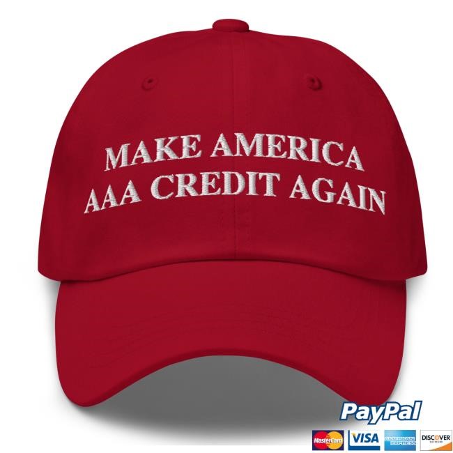 Litquidity Make America AAA Credit Again Dad Hat - Red | Navy Litquidity Official Merch Store