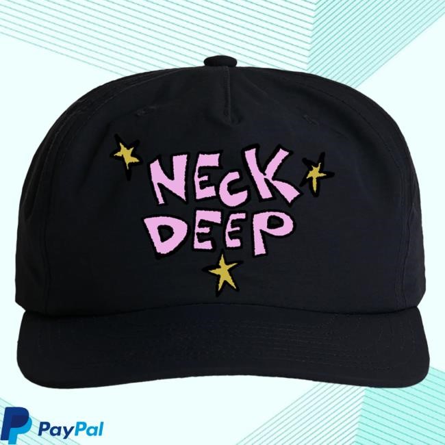 Official Neck Deep Merch Store Stars Cap