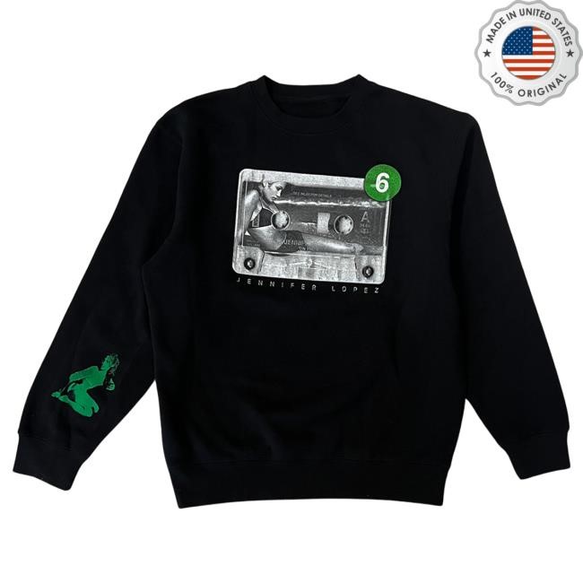 Official Jennifer Lopez Merch Store Shop Jennifer Lopez On The 6 Vintage Cassette Hoodies JenniferLopez