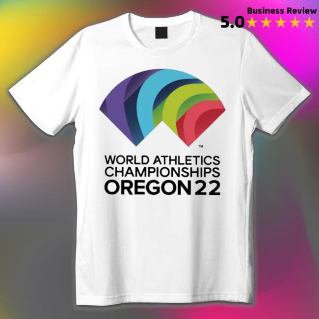 The World Athletics Championships Oregon22 shirt