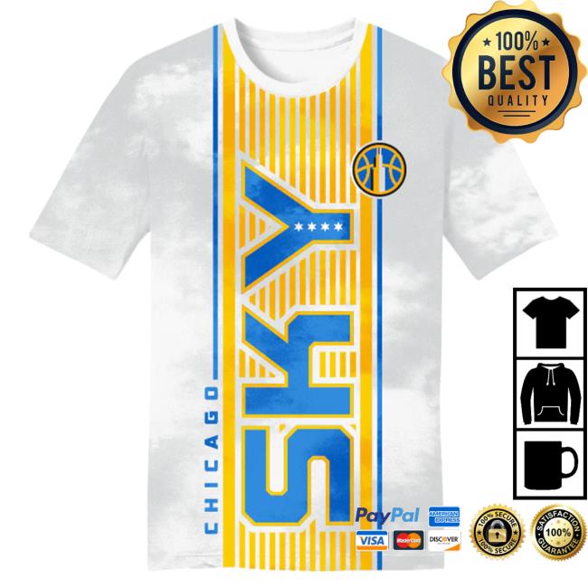 Official Chicago Sky Merch Store Jumbo Sky Performance Shirts Chicago Sky Apparel Shop ChicagoSky