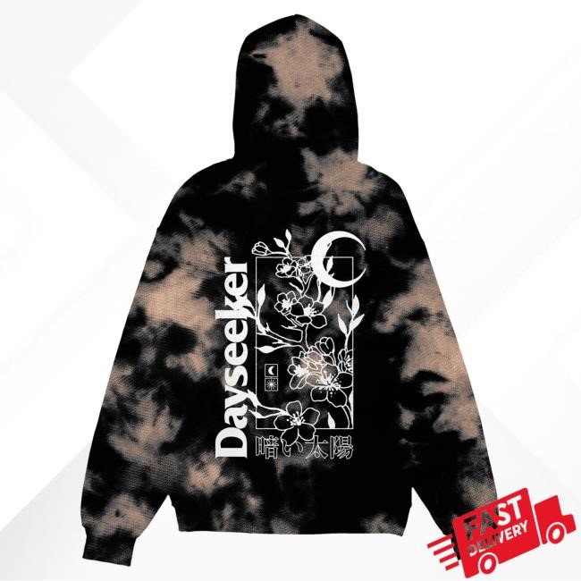 Official Dayseeker Merch Store Dayseeker Cherry Blossom Dye Crew neck Dayseeker Apparel Clothing Shop