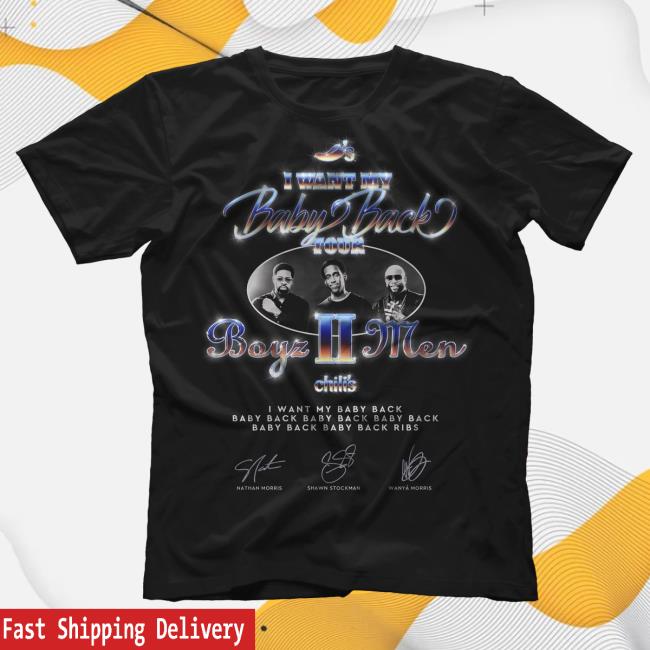 I Want My Baby Back Tour Boyz Ii Men Chili's Long Sleeve T Shirt
