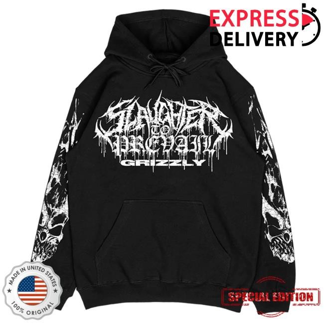 Official Slaughter To Prevail Merch Slaughter to Prevail - Grizzly - Popover Hoodie