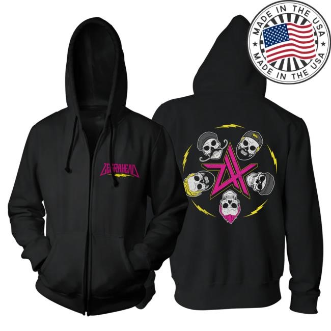 Official Zebrahead Merch Zebrahead EP I - Zip up Hood