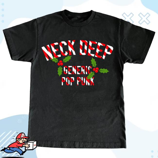Neck Deep Merch Store Generic Pop Punk TShirt Peppermint Version