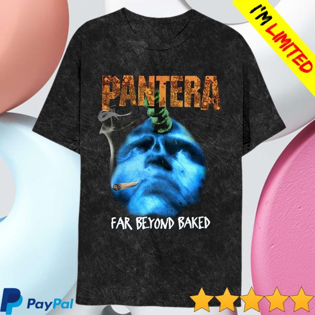 Official Pantera Merch Store Shop Far Beyond Baked Tshirt