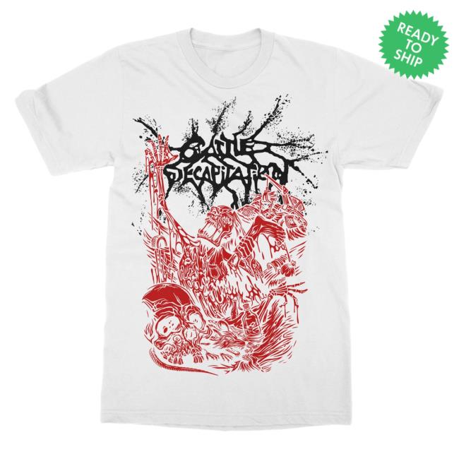 Official Indie Merch Store Shop Cattle Decapitation "Alone At The Landfill" Top Shirt IndieMerchStore Carcosabc