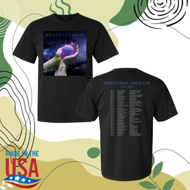 Mercurial World Tour Short Sleeve Tee – Magdalena Bay - Threefour