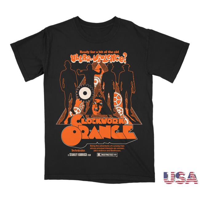 Official Studiohouse Designs A Clockwork Orange Shirt 2023 Black