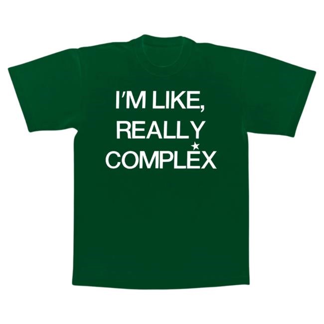 Official Complex Renee Rapp I'm Like, Realy Complex T Shirt Reneé Rapp