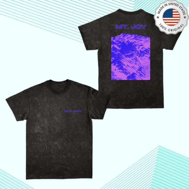 Official Mt Joy Merch Mountain Mineral Wash T-Shirt