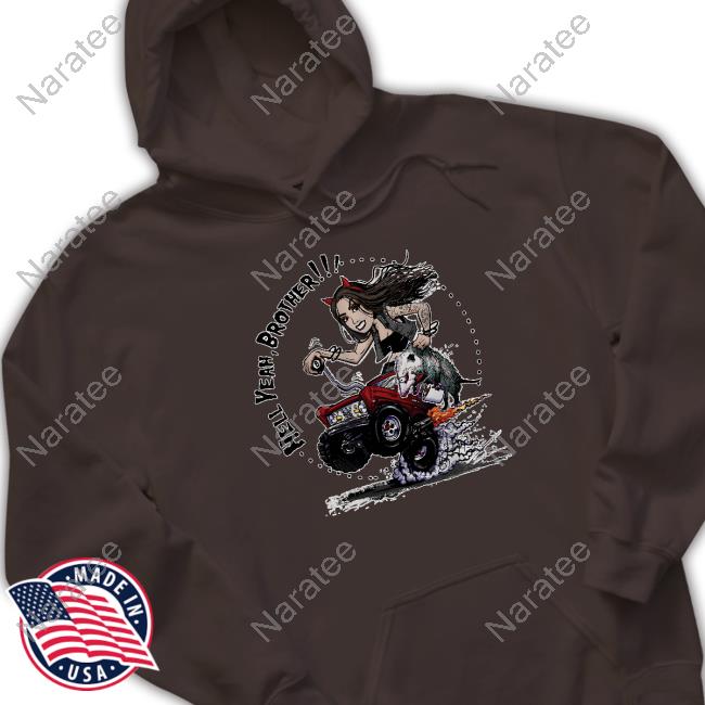 Heather Lynn Merch Hot Rod Long Sleeve Shirt Hell Yeah Brother