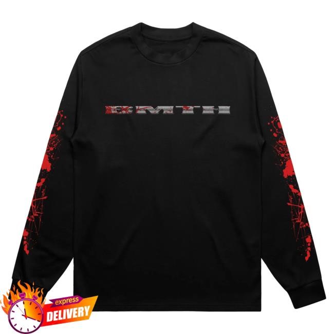 Official Bring Me The Horizon Merch Store Bloodbath Black Long Sleeve T-Shirt BMTH