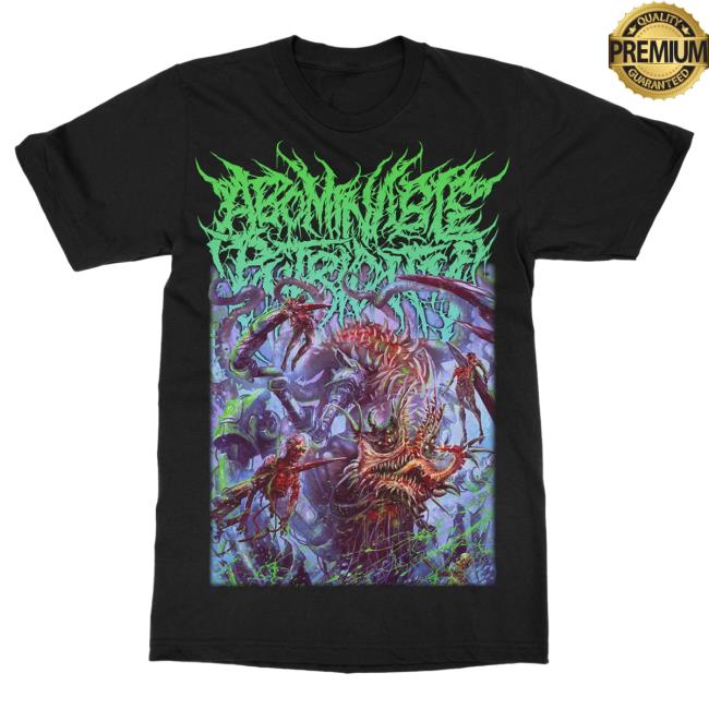 Official Indie Merch Store Shop Abominable Putridity "Grotesque Cybernetic Optimization" Popover Shirt Indiemerchstore