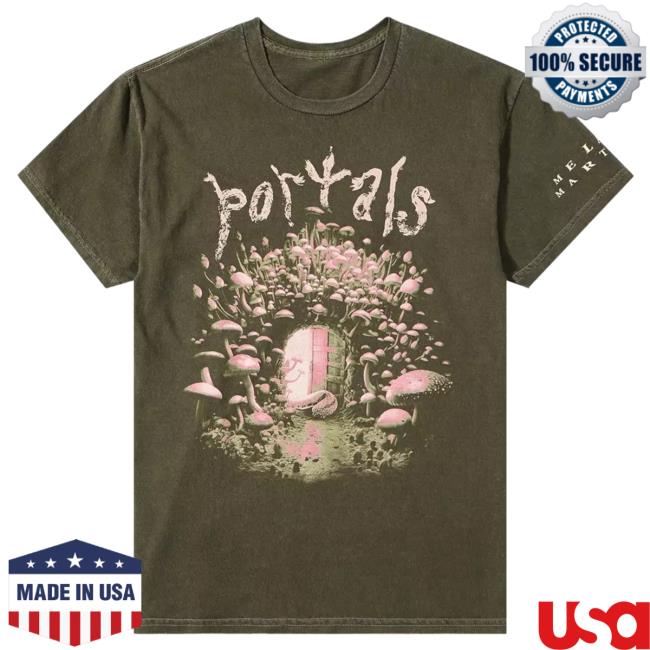 Melanie Martinez Portals Mushroom Door Tee