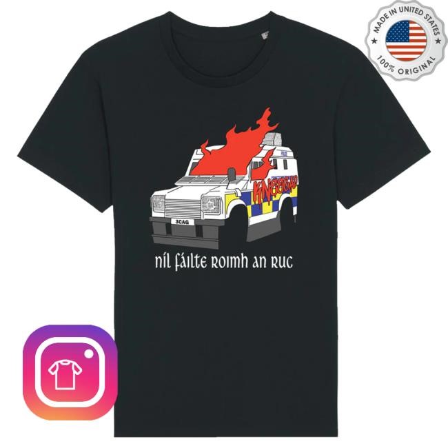 Official Kneecap Merch Ruc Not Welcome Top Shirt