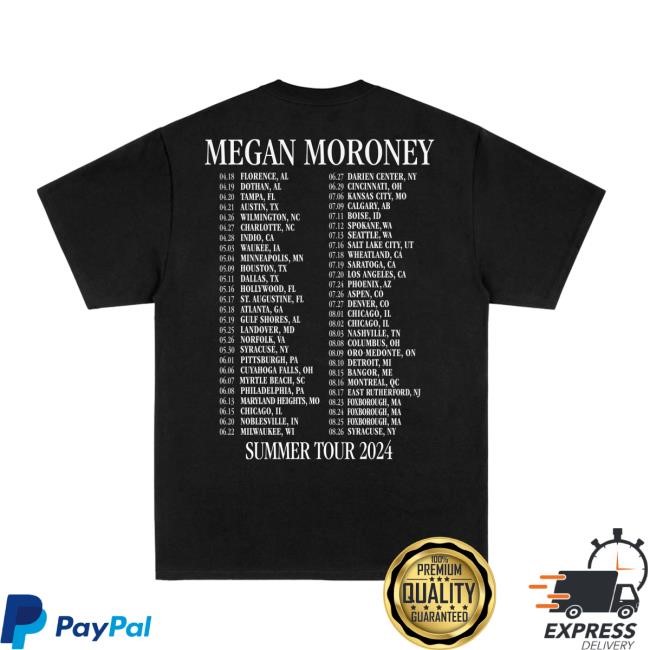 Am I Okay? Summer Tour Dates New Tee – Megan Moroney