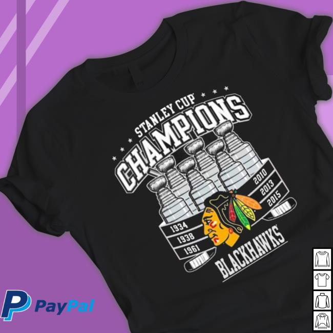 Ice Hockey Chicago Blackhawks Stanley Cup Champion Sweatshirts