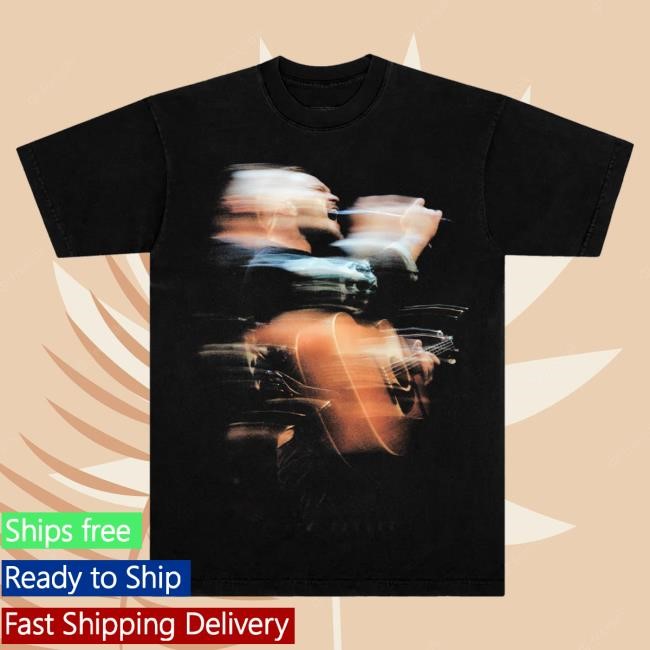 Official Zach Bryan Merch Store Shop ZB Blur Washed Black Top Shirt Zach Bryan Concert Merch ZachBryan