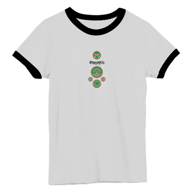 Official Interscope Records Lady Gaga Merch Store Chromatica Ball Ringer Shirt LadyGaga Apparel Clothing Shop