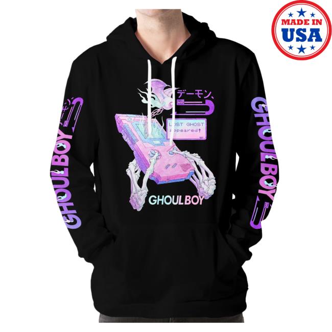 Official Vapor95 Clothing Store Ghoulboy Hoodie Black T-Shirt 3D All Over Print