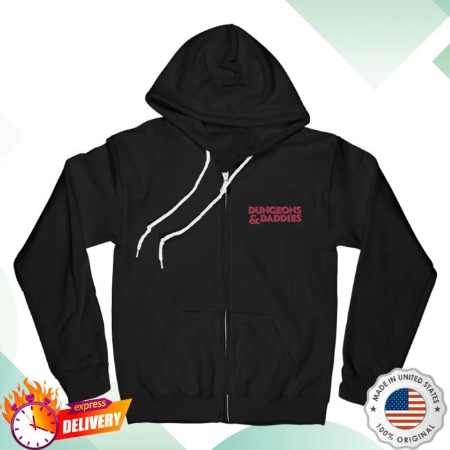 Official Dungeons And Daddies Merch Store Season 2 Full Zip Up Sweatshirts Dungeonsanddaddies Shop